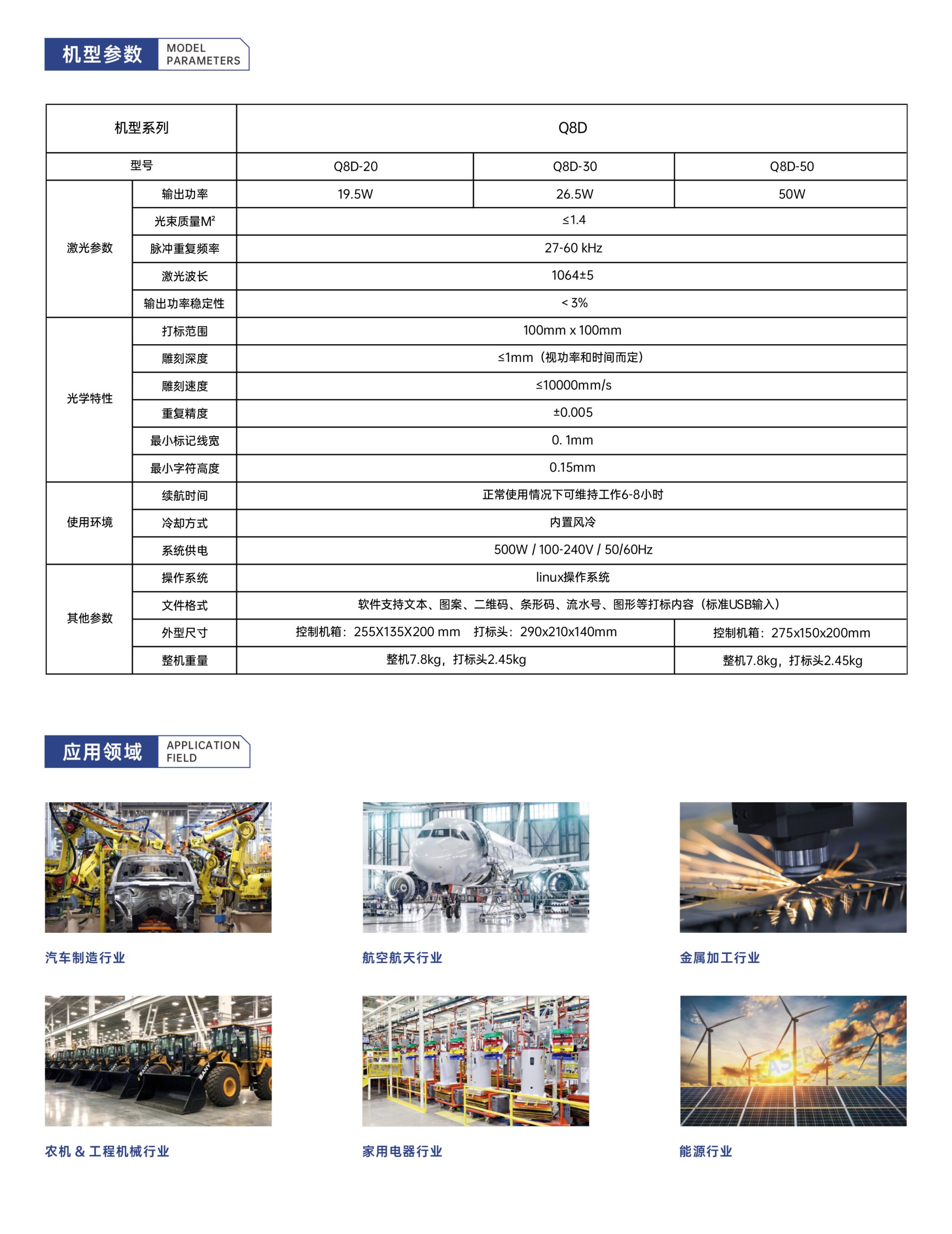 Q8D手持智能激光打标机插图1 Q8D手持智能激光打标机插图1